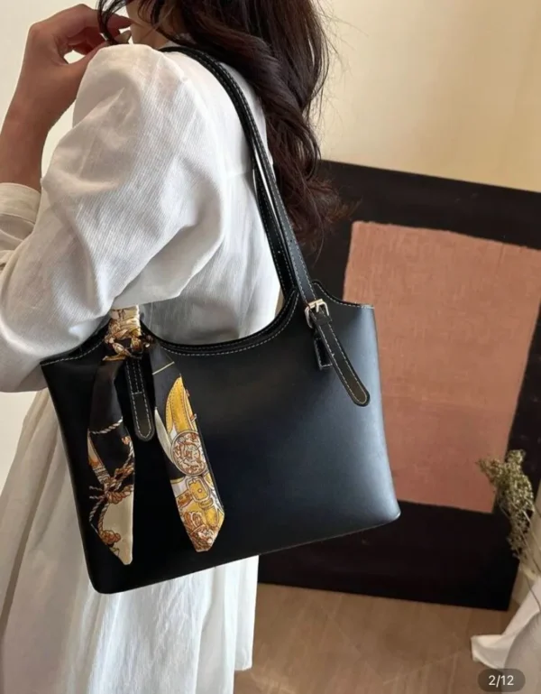 Cartera eco cuero marrón integral impermeable