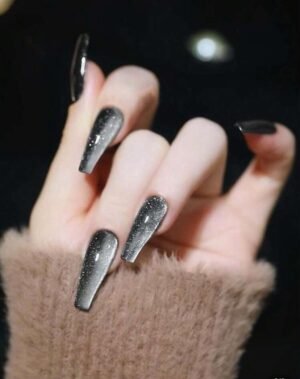 Press On Nails 24 Un Ojo de Gato Largas