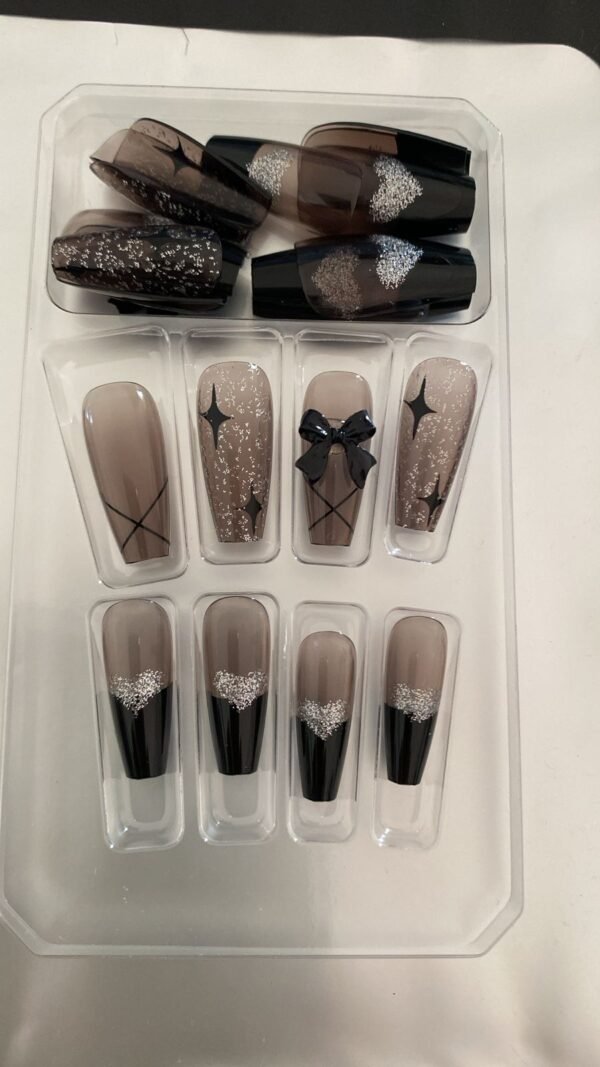 Press On Nails 24 U Degradado Lazo