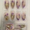 Press on Nails 24 Un Estilo Lavanda