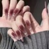 Press On Nails 24 Un Bordo Largas