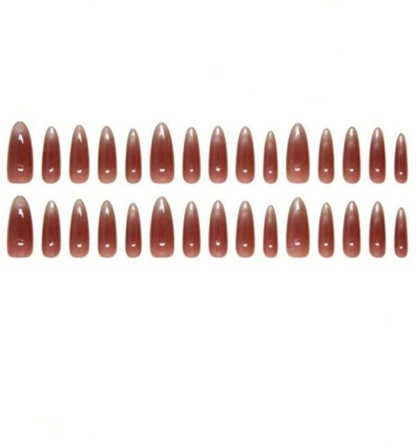 Press On Nails 24 Un Bordo Largas