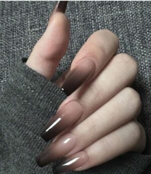 Press On Nails 24 Un Degradado Ataud