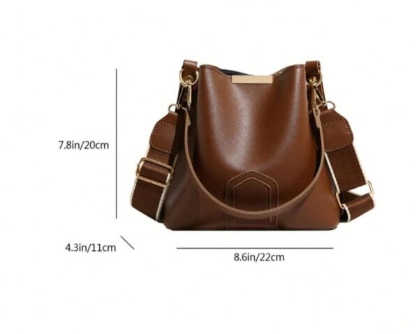 Cartera Bolso Cubo Retro Chic