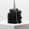 Mini Bolso Peluche Noir