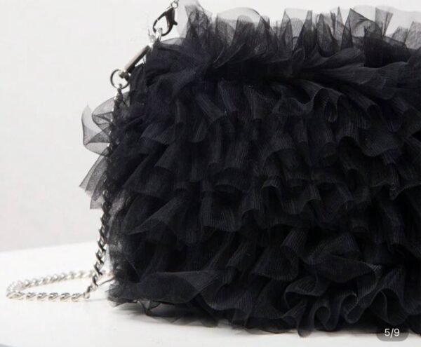 Mini Bolso Peluche Noir