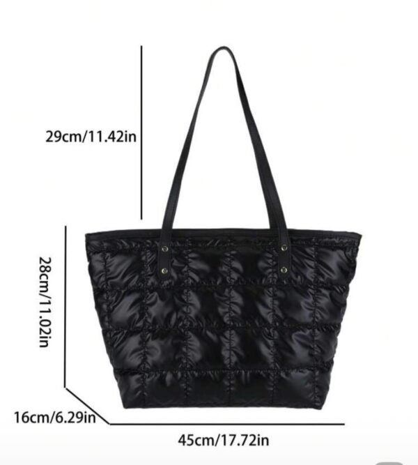 Bolso Tote Acolchado Soft Chic