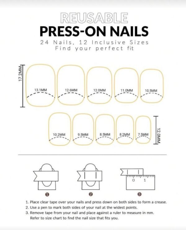 Press on Nails 10 Un Navidad Hechas a mano