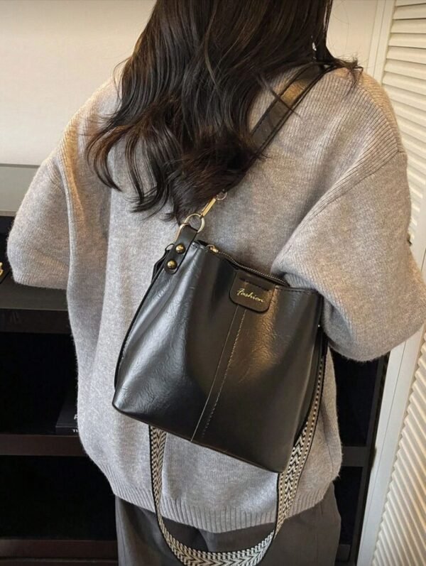 Bandolera mini con correa ancha